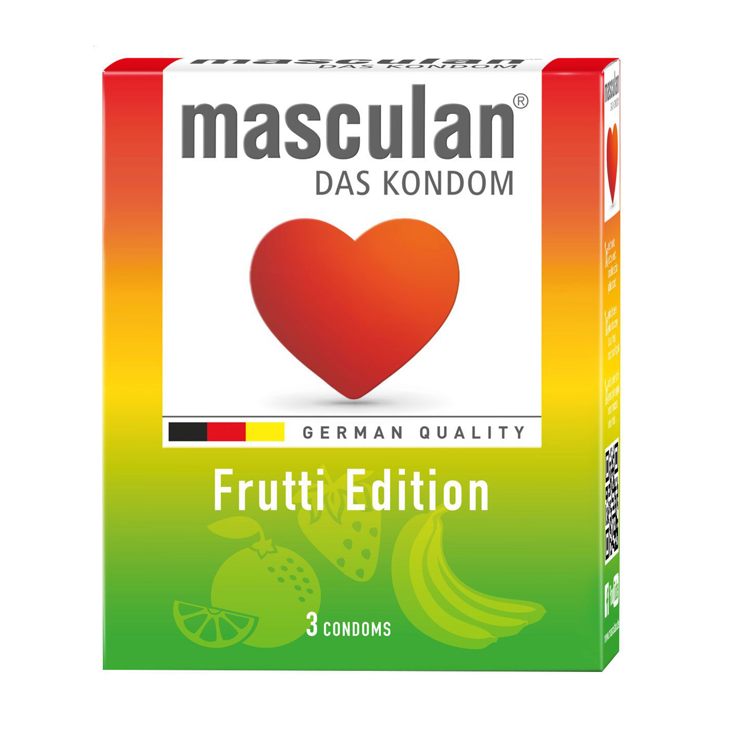 Презервативи Masculan Frutti Edition, 3 шт